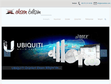 Tablet Screenshot of eksenbilsis.com
